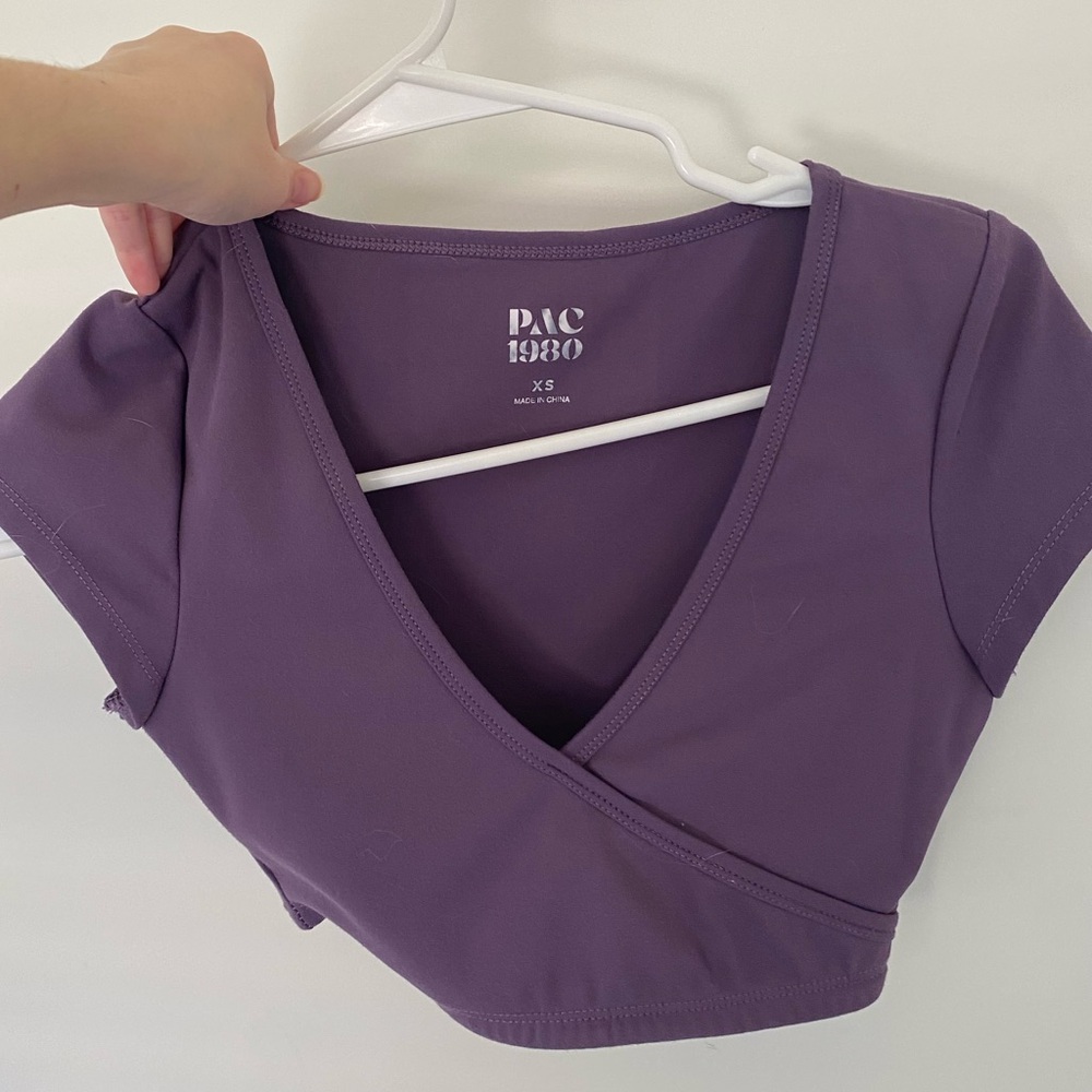 XS Pacsun crop top workout shirt